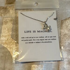 Silver Unicorn Necklace